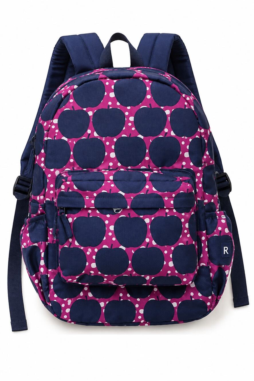 NEW Tea Collection Apple Wax Print Backpack USA Collection
